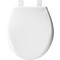 Mayfair Mayfair by Bemis Affinity Slow Close Round White Plastic Toilet Seat 87SLOW-000 - alternate 2
